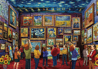 Van Gogh Puzzle 1000 Piece Puzzles for Adults Art Painting Jigsaw Puzzles Starry Night Puzzle Sunflo