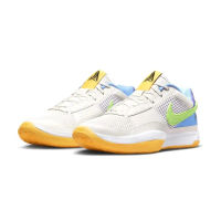 【NIKE 耐吉】Nike JA1 Day one Family trivia 男 白黃 訓練 實戰 休閒 籃球鞋(DR8786-001)