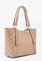 MICHAEL KORS Michael Kors Arlo Large Grab Leather Tote Buff