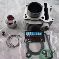 52.4MM SYM GR125 XS125T-17 ARA M92 Motorcycle Cylinder With Piston Kits