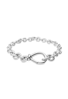 PANDORA Chunky Infinity Knot sterling silver bracelet