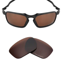 SNARK POLARIZED Resist SeaWater Replacement Lenses for Oakley Badman Sunglasses Bronze Brown
