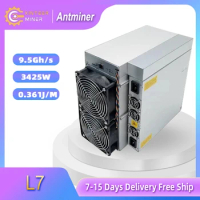 On Sale Antminer L7 8800M 9050M 9500M With Power Supply Bitmain (Free Shipping)