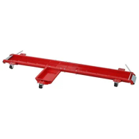 Heavy-Duty Motorcycle Displacement Trolley Large Row Locomotive Trolley Car Moving Rotating Mobile Display Platform Parking Rack