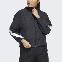 Adidas MET WV JKT HF2469 女 連帽外套 夾克 風衣 運動 訓練 亞洲版 簡約 拉鍊口袋 黑
