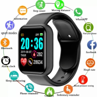 Y68 Smart Watch Men D20 Pro Smart Watch Heart Rate Monitor Blood Pressure Fitness bracelet Gift for IOS and Android Smartphones