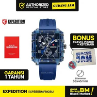 Expedition EX 6808 MFR | Jam Tangan Pria Analog Blue