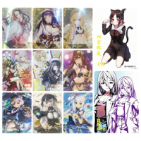 Goddess Story MR FR SSR card Kaguya Bronzing collection Anime characters Christmas Birthday gifts Game cards Children's toys