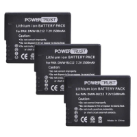 DMW-BLC12e DMW-BLC12 Batteries for Panasonic Lumix DMC FZ1000 GX8 G7 G6 G5 G85 FZ200 FZ300 GH2 DC-G95 DC-G90 DMC-FZ2500 FZ1000II