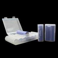 1/3 cái 1 phần/2 phần/4 phần/8 phần 21700 Pin Ống vòng bảo vệ 21700 Pin PP nhựa lưu nhóm