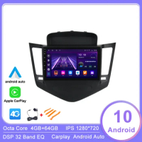 9'' Android 10 Car Multimedia Player Stereo Radio for Chevrolet Cruze 2009-2014 Navigation Bluetooth DSP IPS USB MP3 4G