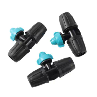 0.75mm Misting Nozzles with 8/11mm Hose Locked Buckle Port Irrigation Landscaping Cooling Dust Removal Atomization Sprayers 5Pcs