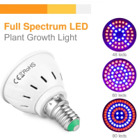 Lampu UV led tanaman led grow light indoor hidroponik green house full spectrum lampu fotosintesa ta