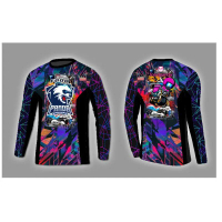 Baju T, Stok Sedia, Fesyen, Lengan Panjang, Sublimasi Drifit, Jersi Berbasikal 3d, Pakaian Sukan, un