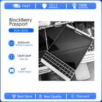 Blackberry Passport Silver Edition Q30-4 Refurbished-Unlocked Q30 4G LTE TFT 3GB RAM 32GB ROM 13.0MP 3450mAh Cell Phone