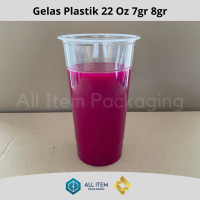 RJM Plastic Cup / Gelas Plastik PP / Gelas Plastik 22 Oz 7gr 8gr @50 Pcs