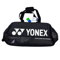 【YONEX】ProTournamentBag羽網球拍矩形包75x20x33cm黑(BA92431WEX007)