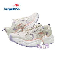 KangaROOS美國袋鼠鞋 女鞋 SWING 3 奶霜老爹鞋 運動鞋 [KW31781] 米粉紫【巷子屋】