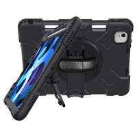 【AXE TECH】iPad Air 4 10.9吋 第五/四代 強固型軍規防摔殼(黑色)