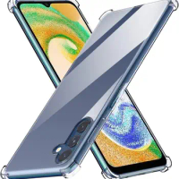 Shockproof Case For Samsung Galaxy A04 A14 A24 A34 A54 Clear Silicone A03 A13 A23 A33 A53 A73 A02 A12 A22 A32 A42 A52 Back Cover