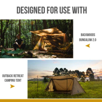 OneTigris 2-Person Tent Footprints 210x170cm Waterproof Ground Cover/Tarp/Sheet/Mat High Quality Groundsheet