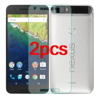 2pcs clear guard on for google nexus 6p tempered glass 9h protective film lcd screen protector for google nexus6p shield cover