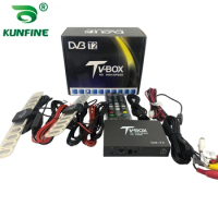 HDTV Car DVB-T266 Germany DVB-T2 H.266 HEVC MULTI PLP Digital TV Receiver automobile DTV box With Two Tuner Antenna Freenet
