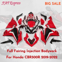 CBR500R CBR500 R Fairings Kit For Honda CBR 500R 2019-2023 2022 2021 Motorcycle Painted Bodywork Set ABS Injection 21 Pieces