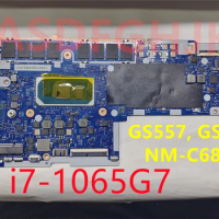 The original NM-C681 is suitable for Lenovo 5-15IIL05 GS557 GS558 laptop motherboard 4511BJ1210M NM-C681 SRG0N i7-1065G7 CPU 16G