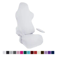 Office Computer Gaming Chair Cover Solid Washable Universal Soft Armchair Seat Protector Cover for Computer Chair Dinning Chair