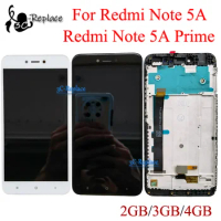 5.5" For Xiaomi Redmi Note 5A Global / Note 5A Prime Pro / Note5A S LCD Display Digitizer Touch Screen Panel Assembly With Frame