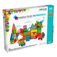 Magna-Tiles 都市磁力積木110片|磁性積木|磁力片
