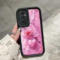 Casing Hp Untuk Samsung A25 Samsung A15 4G A15 5G M15 5G A35 5G A55 5G Case Hp Pola Bunga Cinta Kart