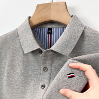 Tommy Chính Hãng 2024 Cổ Bẻ Màu Tương Phản Mùa Hè POLO Áo Sơ Mi Mát Mẻ Thoáng Khí Cotton Đánh Thuê T