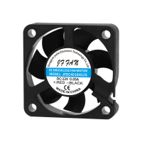 廠家DC4010散熱風扇12v液壓打印機香薰機美容儀電腦機箱工業風扇【Snowbelle優選】
