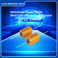 5/pcs 5W RX24 Aluminum Power Metal Shell Case Wirewound Resistor 0.1 0.3 0.5 1 2 5 6 8 10 20 50 100 120 200 300 1K 5K 10K 15Kohm
