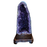 【雨揚】天然紫水晶洞(約25kg)