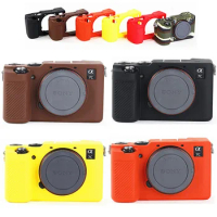 For Sony Alpha 7c ILCE7C A7C Silicone Armor Skin Case Body Cover Protector Mirrorless Camera Bag