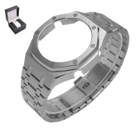 Modification GA2100 Metal Bezel for Casioak GMAS2100 Mod Kit 3rd Generation Steel Watch Case Strap GA2100