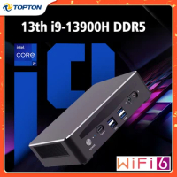 13th Gen i9 13900H i7-13700H Intel Mini PC Nuc 2 LAN 2.5G Windows 11 2*DDR5 PCIE4.0+PCIE3.0 Gaming Desktop Computer WiFi6