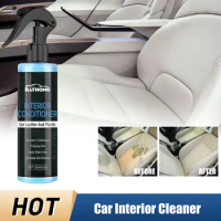 Car Interior Cleaner Car Leather Liquid Wax Polish Soft Multi