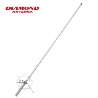 日本鉆石天線 X50 基地臺高增益玻璃鋼直立天線 UV雙段棒子1.7米
