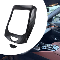 ฝาครอบโครงคอนโซลกลาง, วัสดุคาร์บอนไฟเบอร์ ABS, เหมาะสำหรับ BMW 5 Series G60 2024
