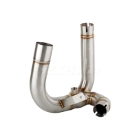For Ducati Hypermotard 1100, 2007 to 2009 Hypermotard 1100 Evo 2010 to 2012 Motorcycle exhaust muffler connection pipe