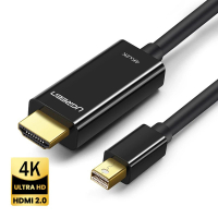 綠聯 - UGREEN - Mini DisplayPort 轉 HDMI (公公)線 4K*2K支持 雷電接口 Thunderbolt 3M