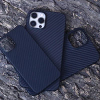 AGM Aramid Fiber Case Carbon for Iphone 11/12/13 Pro Max Case Ultra-thin Anti-drop for Iphone 13 Mini