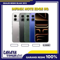 INFINIX NOTE EDGE 5G RAM 8/256GB SMARTPHONE GARANSI RESMI TITANIUM