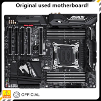 For X299 AORUS Gaming 7 Used original For Intel X299 Socket LGA 2066 DDR4 128G motherboard LGA2066 Mainboard