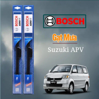 Gạt mưa Bosch Aerofit Suzuki APV 2005–2017 | Chân móc U | Size 18-18 | Gạt êm sạch, bền bỉ, bám kính
