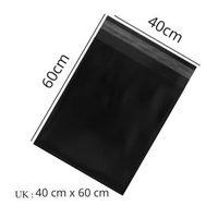polymailer polimailer 40x60 cm 60x40 cm 40 cm x 60 cm amplop hitam plastik isi 100 pcs